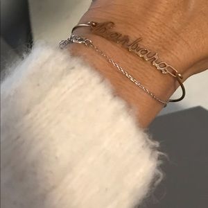 NWOT Wire ID bracelets Barbara,Lola,Bonnie vintage